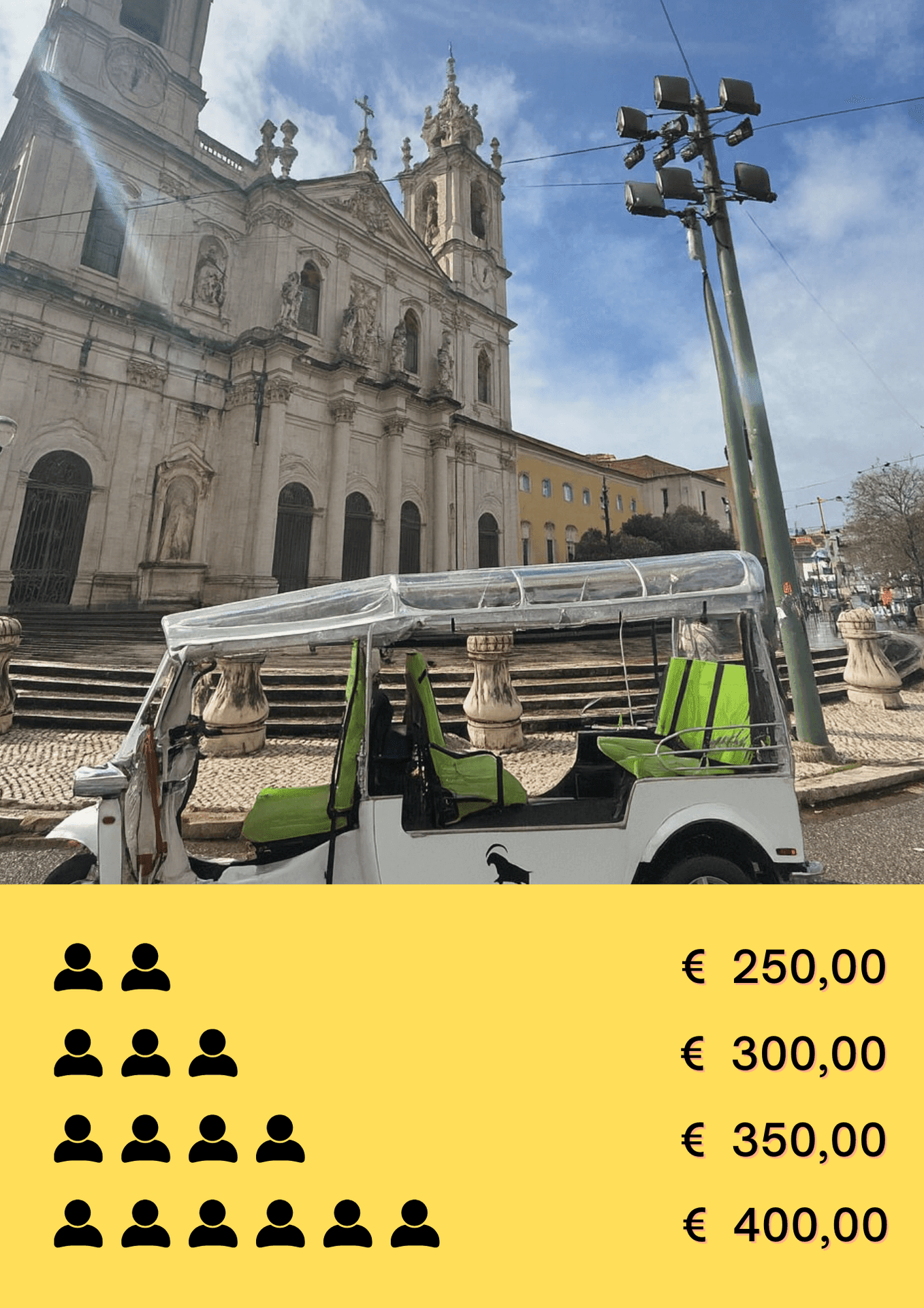 Lisbon Tuk Tuk Tour: Old Town & Belém (4h)