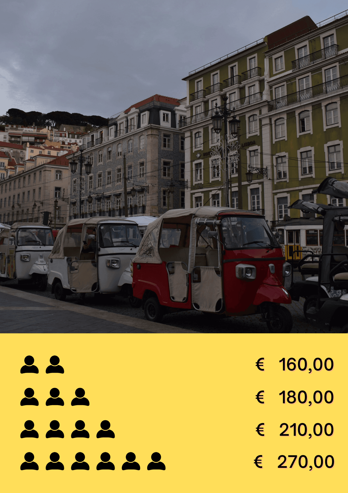 Lisbon Tuk Tuk Tour: Belém (2h)