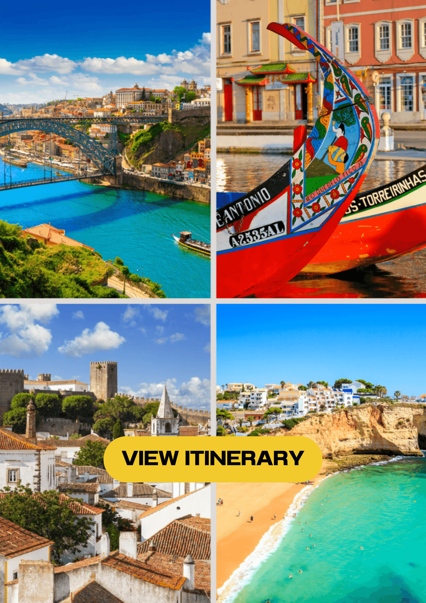 7-Day Private Tour Starting in Lisbon