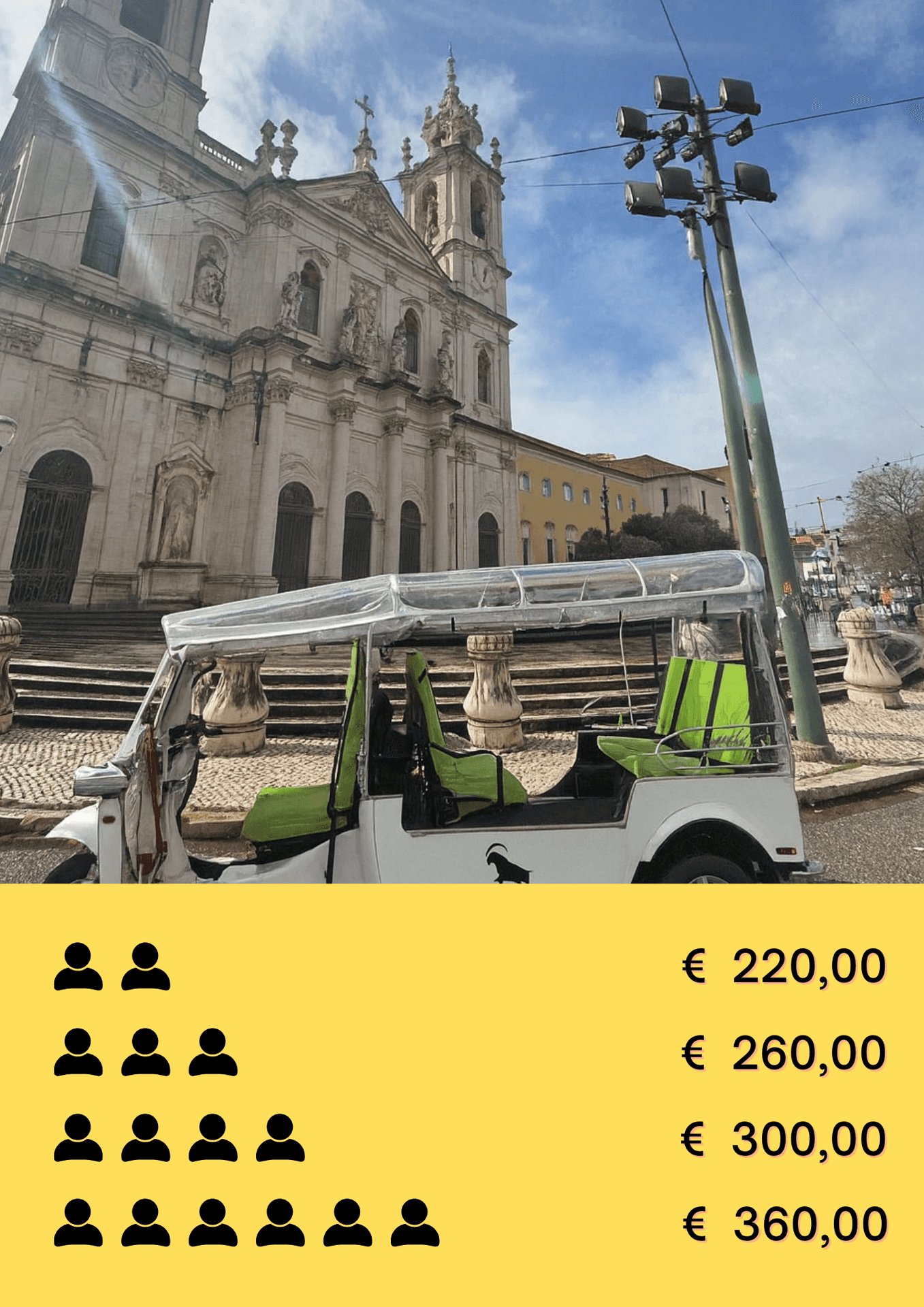 Tuk Tuk Tour: Lisbon 7 Hills (3h)