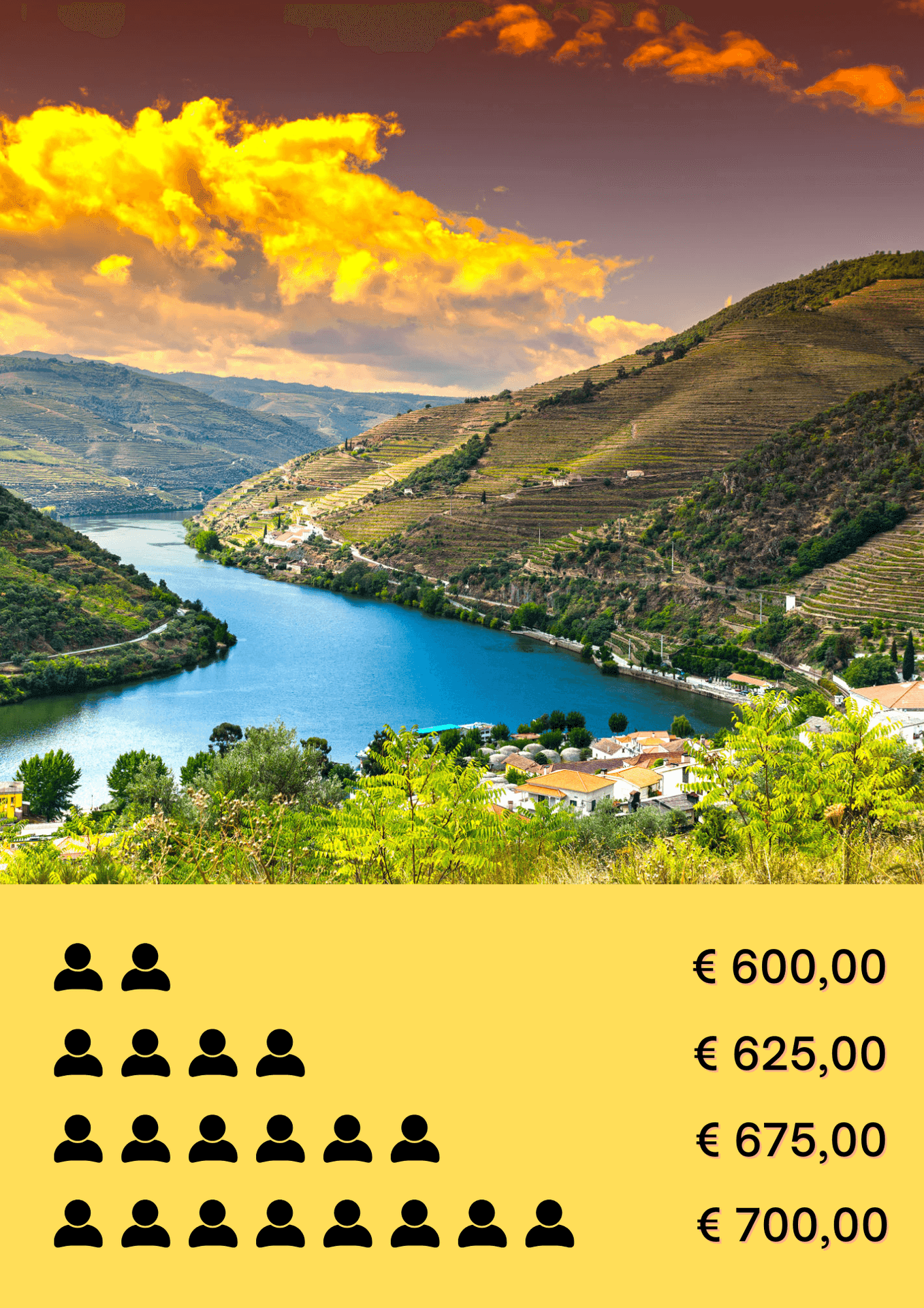 Transfer Lisbon ⇄ Douro Valley