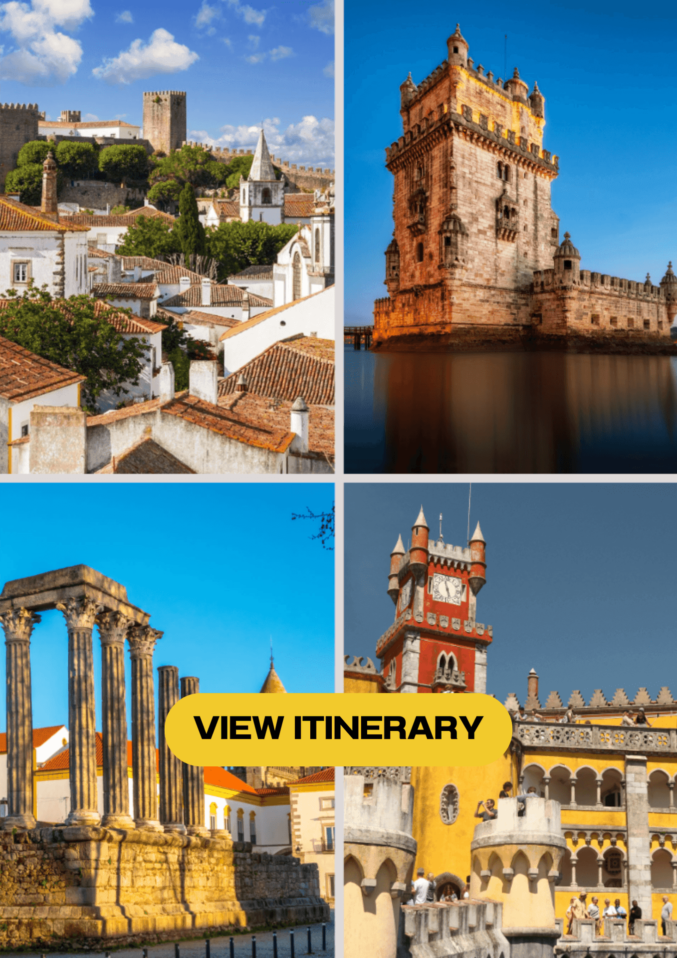 4-Day Private Tour Starting in Lisbon