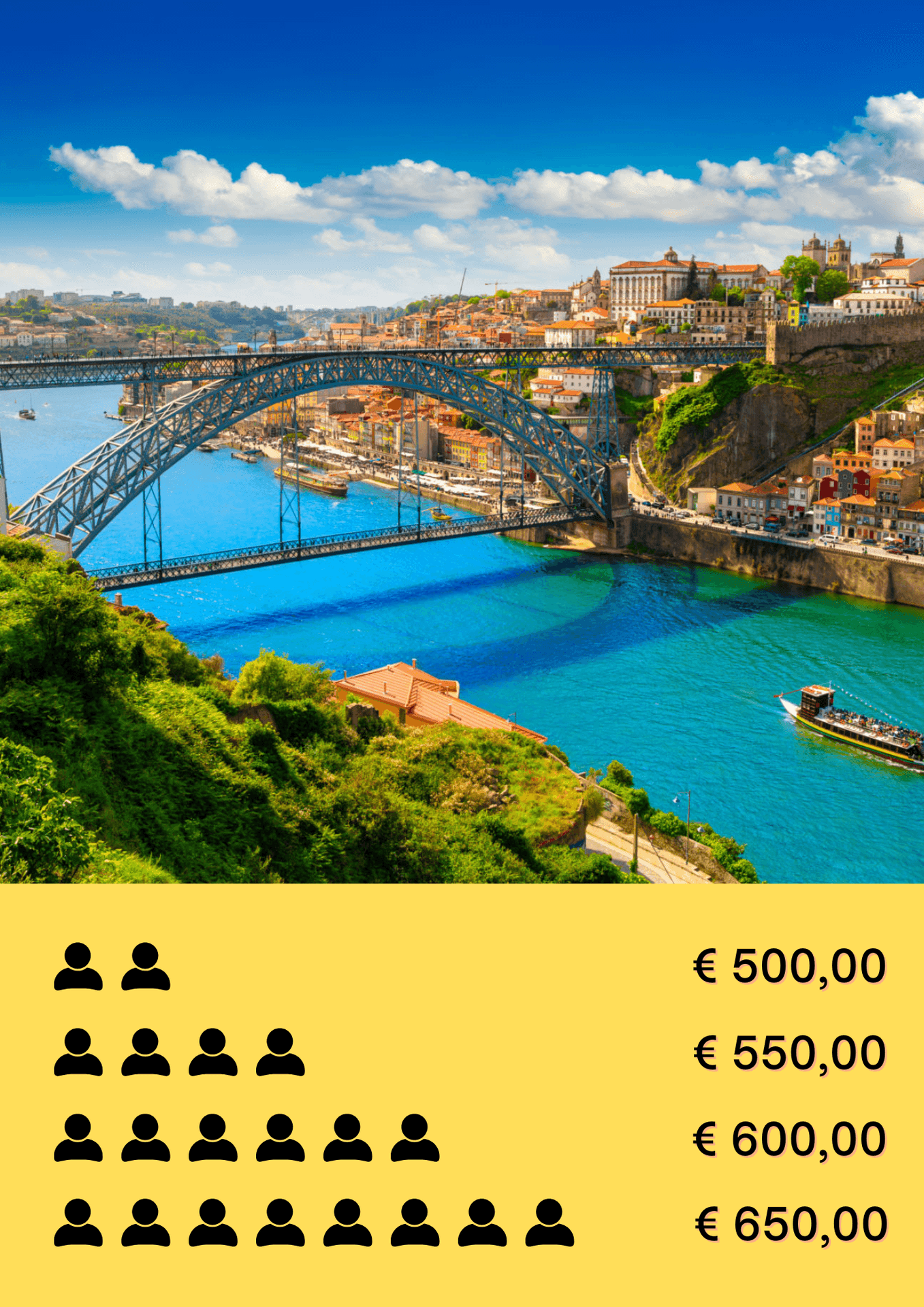 Transfer: Lisbon ⇄ Porto