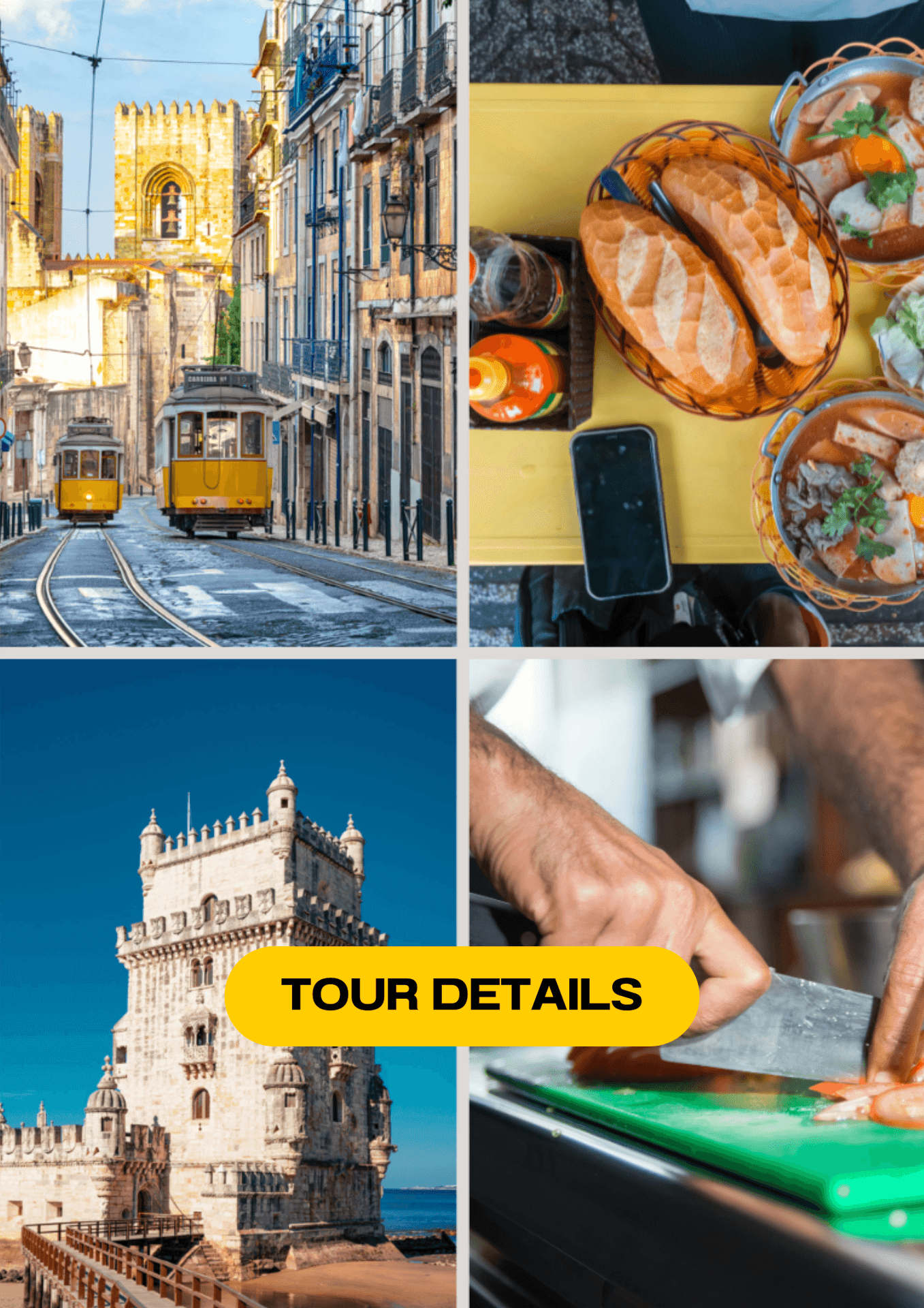 Lisbon Day Tour with Traditional Portuguese Cooking Class
