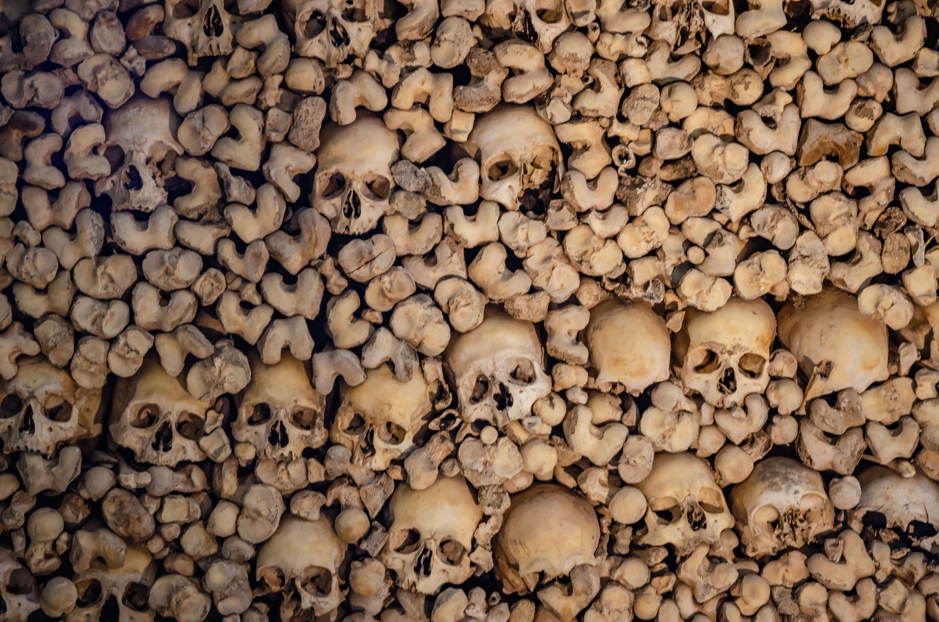 Chapel of Bones in old town Évora, Portugal
