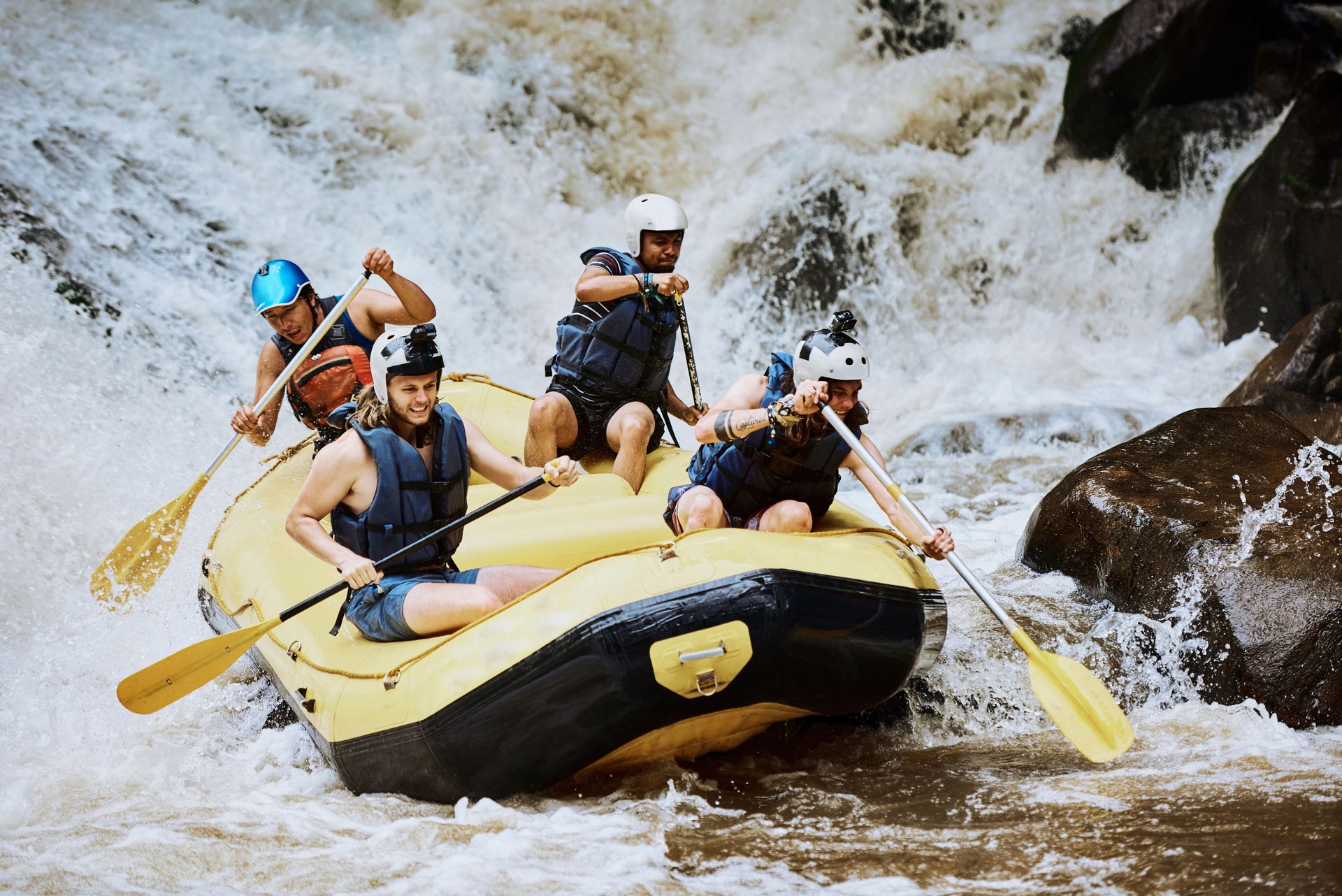 Just keep paddling guys!